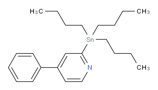 4-苯基-2-(三丁基锡基)吡啶