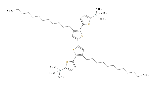 (3',4''-didodecyl-[2,2':5',2'':5'',2'''-quaterthiophene]-5,5'''-diyl)bis(trimethylstannane)