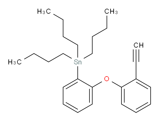 三丁基(2-(2-乙炔基苯氧基)苯基)锡烷