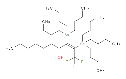 (Z)-1,1,1-三氟-2,3-双(三丁基锡基)癸-2-烯-4-醇