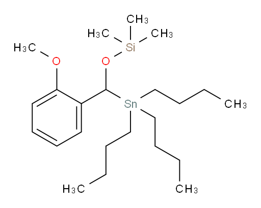 ((2-methoxyphenyl)(tributylstannyl)methoxy)trimethylsilane