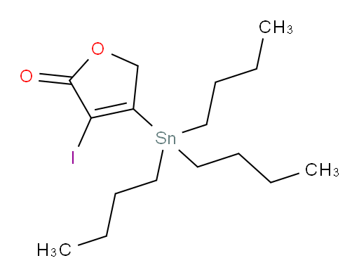 3-碘-4-(三丁基锡基)呋喃-2(5H)-酮