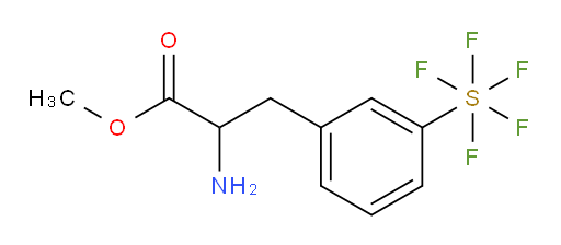 [3-(2-Amino-3-methoxy-3-oxopropyl)phenyl]sulfur pentafluoride