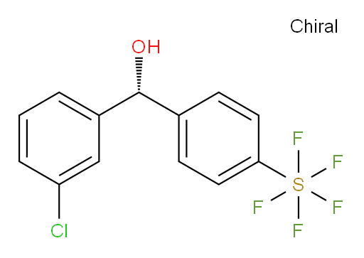 (R)-(3-chlorophenyl)(4-(pentafluoromercapto)phenyl)methanol