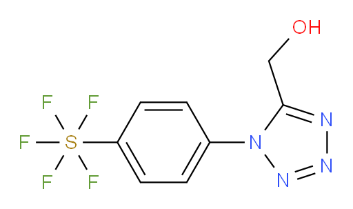 [4-[5-(hydroxymethyl)-1H-tetrazol-1-yl]phenyl]sulfur pentafluoride
