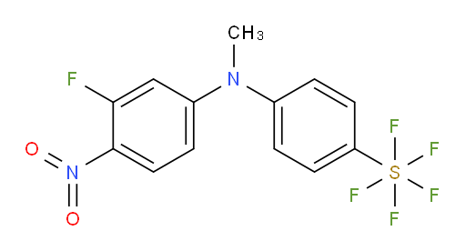 [4-[(3-fluoro-4-nitrophenyl)methylamino]phenyl]sulfur pentafluoride
