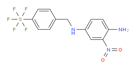 [4-[[(4-Amino-3-nitrophenyl)amino]methyl]phenyl]sulfur pentafluoride