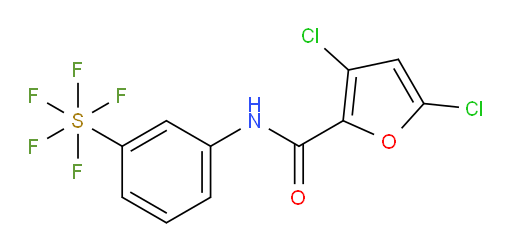 [3-[[(3,5-Dichloro-2-furanyl)carbonyl]amino]phenyl]sulfur pentafluoride