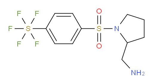 [4-[[2-(Aminomethyl)-1-pyrrolidinyl]sulfonyl]phenyl]sulfur pentafluoride