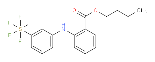 [4-[[2-(Butoxycarbonyl)phenyl]amino]phenyl]sulfur pentafluoride