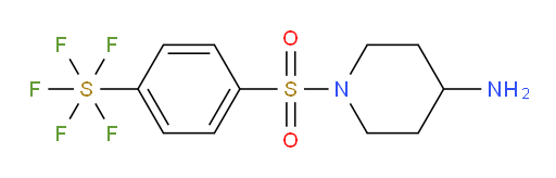 [4-[(4-Amino-1-piperidinyl)sulfonyl]phenyl]sulfur pentafluoride