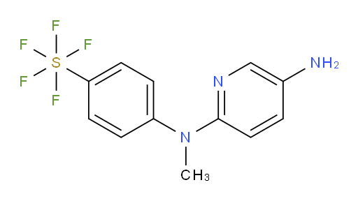 [4-[(5-Amino-2-pyridinyl)methylamino]phenyl]sulfur pentafluoride