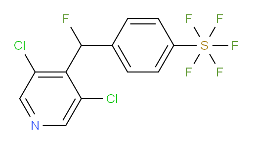 [4-[(3,5-Dichloro-4-pyridinyl)methyl]phenyl]sulfur pentafluoride
