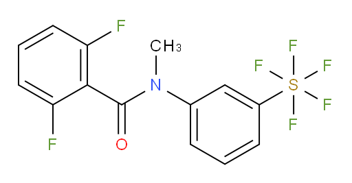 [3-[(2,6-Difluorobenzoyl)methylamino]phenyl]sulfur pentafluoride