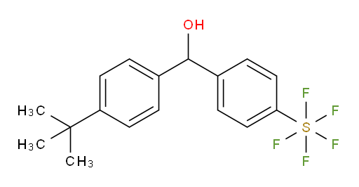 (4-(tert-butyl)phenyl)(4-(pentafluoromercapto)phenyl)methanol