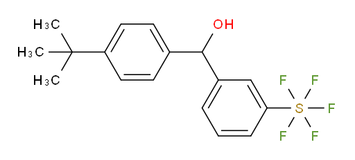 (4-(tert-butyl)phenyl)(3-(pentafluoromercapto)phenyl)methanol