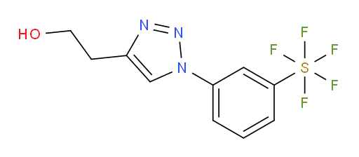 2-(1-(3-(pentafluoromercapto)phenyl)-1H-1,2,3-triazol-4-yl)ethanol