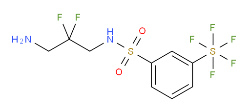[3-[[(3-Amino-2,2-difluoropropyl)amino]sulfonyl]phenyl]sulfur pentafluoride