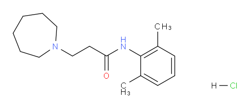 3-(azepan-1-yl)-N-(2,6-dimethylphenyl)propanamide hydrochloride