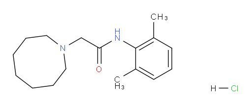 2-(azocan-1-yl)-N-(2,6-dimethylphenyl)acetamide hydrochloride