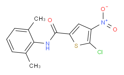 5-chloro-N-(2,6-dimethylphenyl)-4-nitrothiophene-2-carboxamide