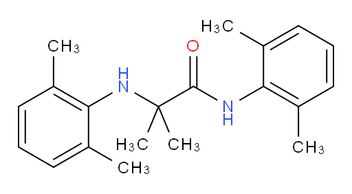 N-(2,6-dimethylphenyl)-2-((2,6-dimethylphenyl)amino)-2-methylpropanamide
