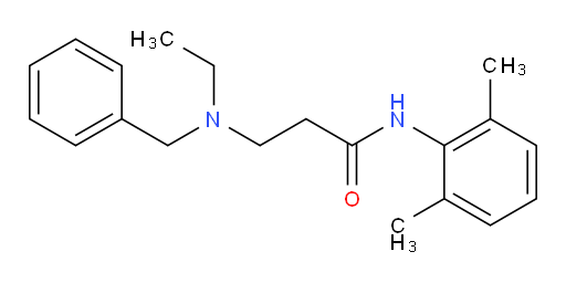 3-(benzyl(ethyl)amino)-N-(2,6-dimethylphenyl)propanamide