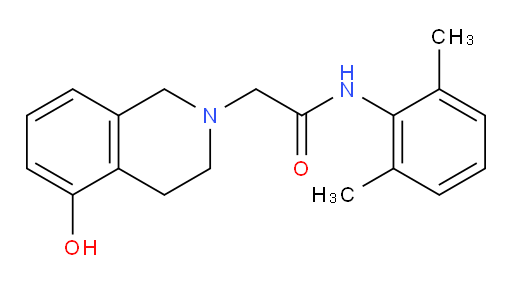 N-(2,6-dimethylphenyl)-2-(5-hydroxy-3,4-dihydroisoquinolin-2(1H)-yl)acetamide