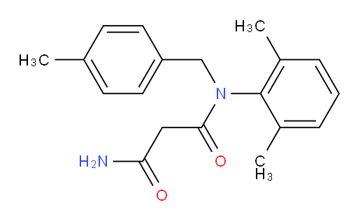 N1-(2,6-dimethylphenyl)-N1-(4-methylbenzyl)malonamide
