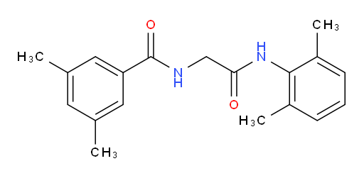 N-(2-((2,6-dimethylphenyl)amino)-2-oxoethyl)-3,5-dimethylbenzamide