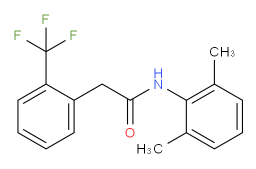 N-(2,6-dimethylphenyl)-2-(2-(trifluoromethyl)phenyl)acetamide
