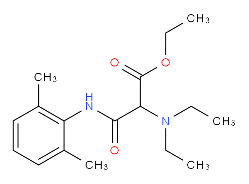 ethyl 2-(diethylamino)-3-((2,6-dimethylphenyl)amino)-3-oxopropanoate
