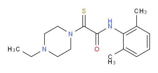 N-(2,6-dimethylphenyl)-2-(4-ethylpiperazin-1-yl)-2-thioxoacetamide