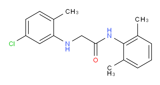 2-((5-chloro-2-methylphenyl)amino)-N-(2,6-dimethylphenyl)acetamide