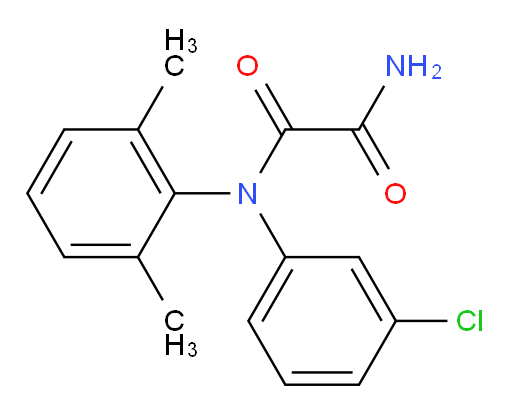 N1-(3-chlorophenyl)-N1-(2,6-dimethylphenyl)oxalamide