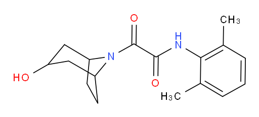 N-(2,6-dimethylphenyl)-2-(3-hydroxy-8-azabicyclo[3.2.1]octan-8-yl)-2-oxoacetamide