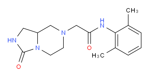 N-(2,6-dimethylphenyl)-2-(3-oxohexahydroimidazo[1,5-a]pyrazin-7(1H)-yl)acetamide