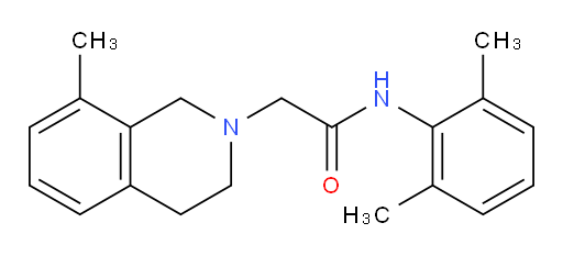 N-(2,6-dimethylphenyl)-2-(8-methyl-3,4-dihydroisoquinolin-2(1H)-yl)acetamide