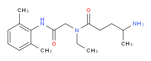 4-amino-N-(2-((2,6-dimethylphenyl)amino)-2-oxoethyl)-N-ethylpentanamide