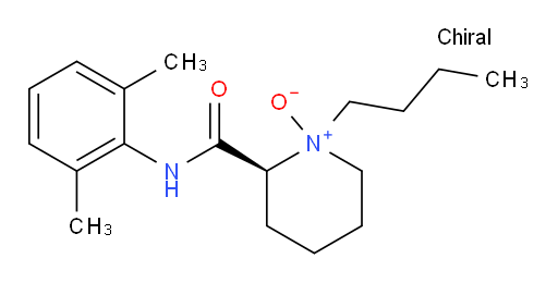 (2S)-1-butyl-2-((2,6-dimethylphenyl)carbamoyl)piperidine 1-oxide