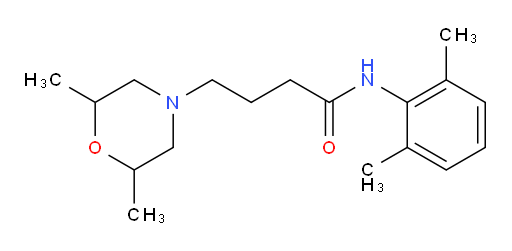 4-(2,6-dimethylmorpholino)-N-(2,6-dimethylphenyl)butanamide