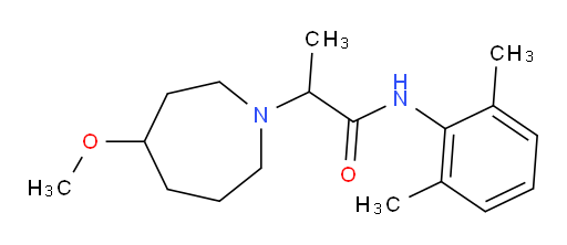 N-(2,6-dimethylphenyl)-2-(4-methoxyazepan-1-yl)propanamide
