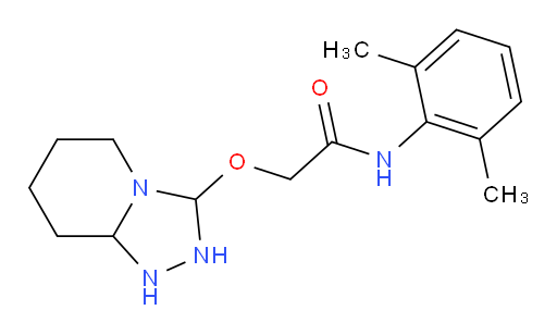 N-(2,6-dimethylphenyl)-2-((octahydro-[1,2,4]triazolo[4,3-a]pyridin-3-yl)oxy)acetamide