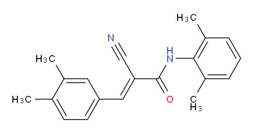 (E)-2-cyano-N-(2,6-dimethylphenyl)-3-(3,4-dimethylphenyl)acrylamide