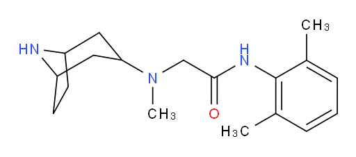 2-(8-azabicyclo[3.2.1]octan-3-yl(methyl)amino)-N-(2,6-dimethylphenyl)acetamide
