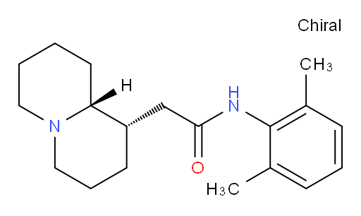 N-(2,6-dimethylphenyl)-2-((1S,9aR)-octahydro-1H-quinolizin-1-yl)acetamide