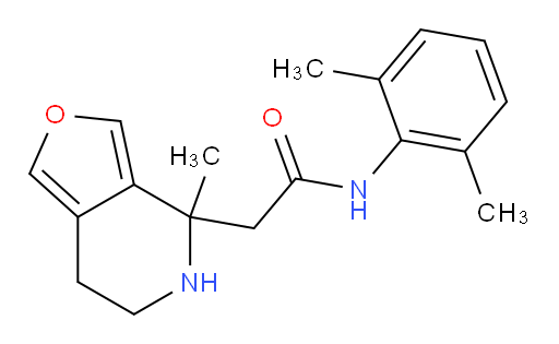 N-(2,6-dimethylphenyl)-2-(4-methyl-4,5,6,7-tetrahydrofuro[3,4-c]pyridin-4-yl)acetamide