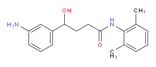 4-(3-aminophenyl)-N-(2,6-dimethylphenyl)-4-hydroxybutanamide
