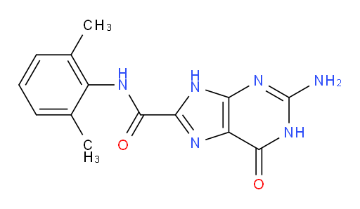 2-amino-N-(2,6-dimethylphenyl)-6-oxo-6,9-dihydro-1H-purine-8-carboxamide