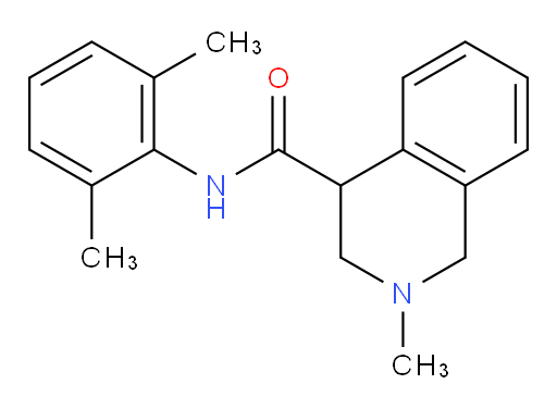 N-(2,6-dimethylphenyl)-2-methyl-1,2,3,4-tetrahydroisoquinoline-4-carboxamide
